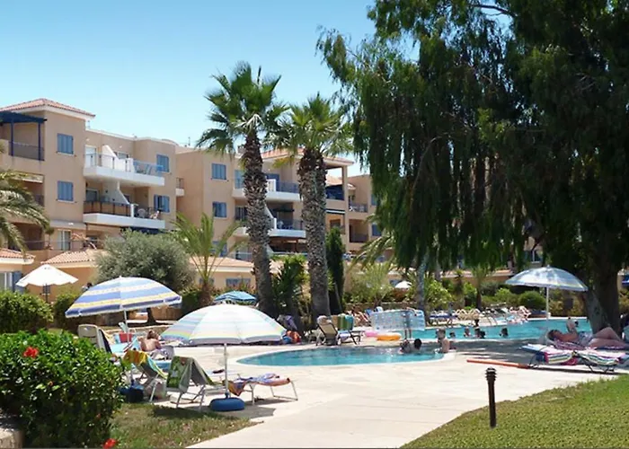 Apartmán King's Palace - Spacious 2 Bed, 2 Bath With Sea And Pool Views Paphos